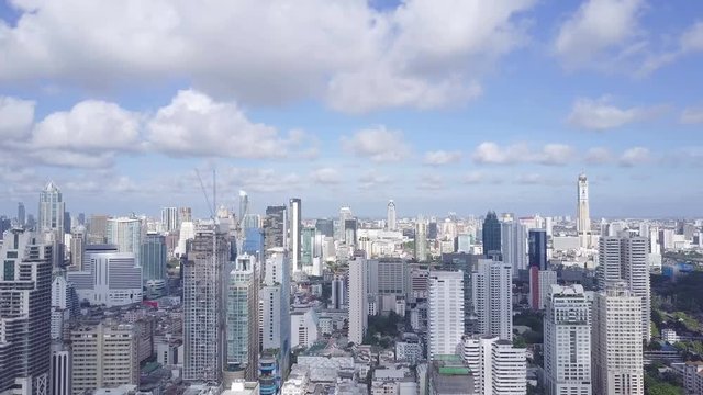 Aerial Bangkok City