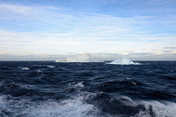 Iceberg in Antarctic sea