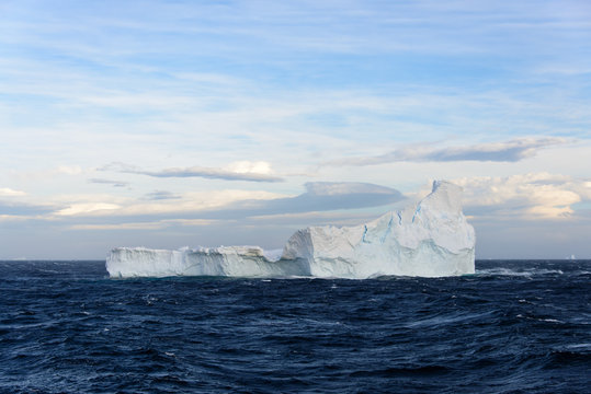 Iceberg in Antarctic sea