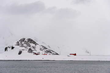 Antarctic research station