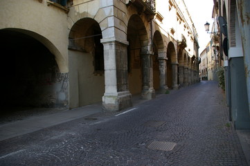 Fototapeta na wymiar Padova, via Tadi