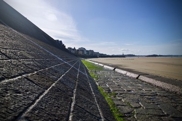 La digue Saint Malo 