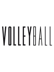 text cool aufschlag cool Volleyball rund kreis ball spielen verein spaß sport logo design