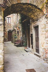 Fototapeta premium Ancient Tuscany Town