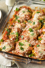 Homemade Italian Eggplant Parmesan