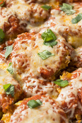 Homemade Italian Eggplant Parmesan