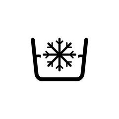 Cold water vector icon