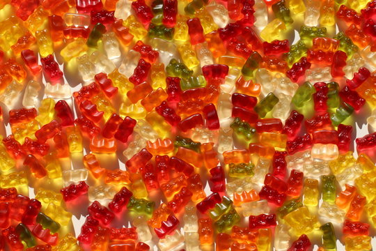 Bunte Gummib&auml;rchen/ Gummib&auml;ren (S&uuml;&szlig;igkeiten aus Deutschland)
