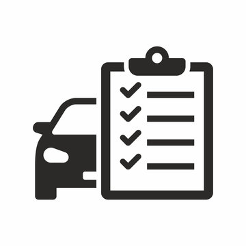 Car Maintenance List Icon