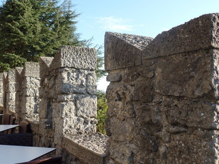 Castle wall, San Marino