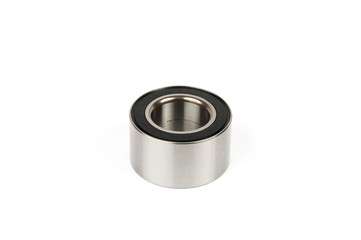 Wide ball bearing for the front hub of the car suspension