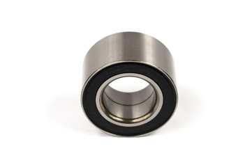 Wide ball bearing for the front hub of the car suspension
