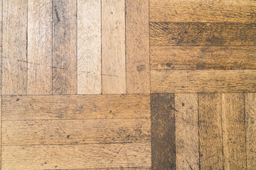 Fragment of parquet floor
