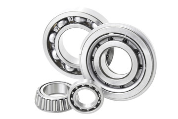 Group bearings and rollers (automobile components) for the engine and chassis suspension