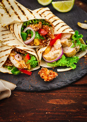 Homemade Tortilla Wraps