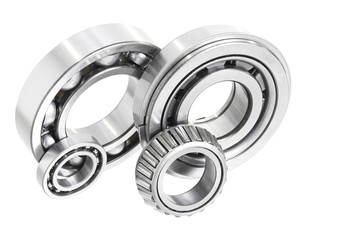 Group bearings and rollers (automobile components) for the engine and chassis suspension