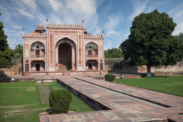 Obraz premium Itmad Ud Daulah Tomb, 17th century(Baby Taj). Agra, Uttar Pradesh, India