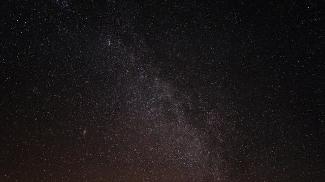 The milky way galaxy Andromedid