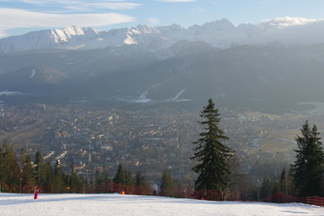 Widok na Tatry i Zakopane © emar