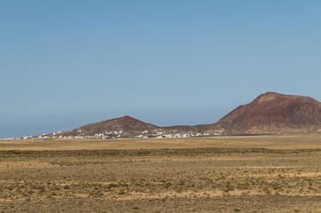Fototapeta na wymiar Panorama di Lanzarote (Isole Canarie - Spagna)