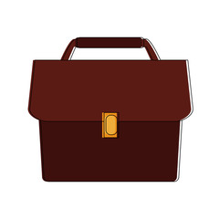 Business briefcase symbol icon vector illustration graphic design