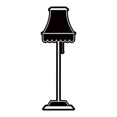Light lamp isolated icon vector illustration graphic design