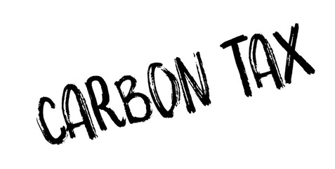 Carbon Tax rubber stamp. Grunge design with dust scratches. Effects can be easily removed for a clean, crisp look. Color is easily changed.