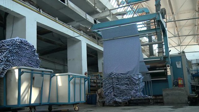 Screen printing manufacturing on t-shirts