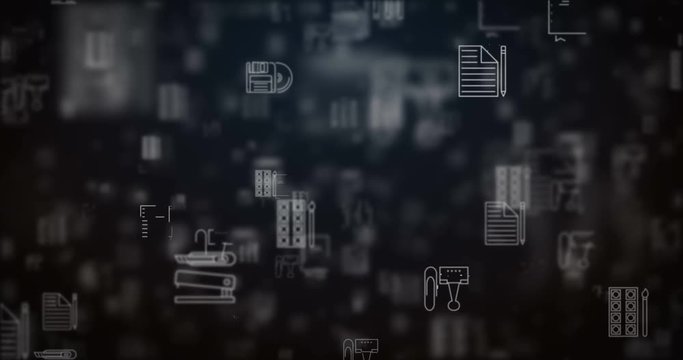 Loop moved office icons