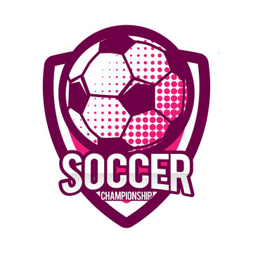 Soccer Championship Emblem Logo