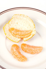 fresh oranges from tropical zone ,sweet fruit