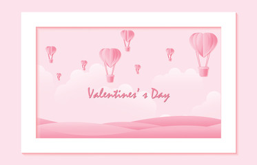 Love and valentine day on sweet background