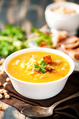 Pea soup