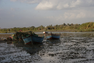 Boats on the Nile