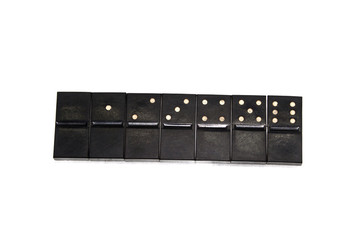 domino isolated on white background