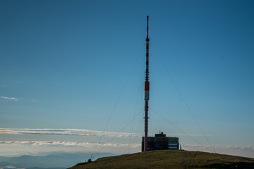 TV tower Kralova hola above the sky © Michal