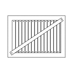 delivery container isolated icon vector illustration design