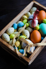Easter concept with eggs