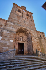 Vinuesa village in Soria province, Spain