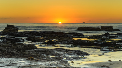 Naklejka premium Sunrise Seascape