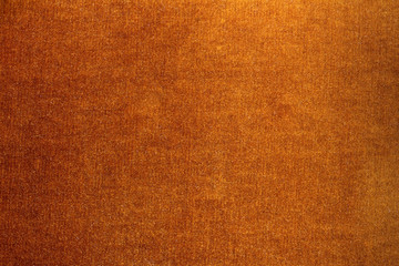 Texture of fabric. Close-up. Background. Orange