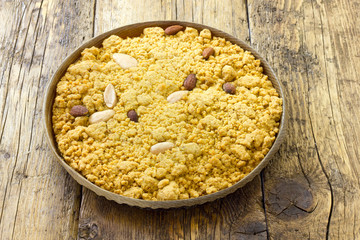 Original Sbrisolona cake from Mantova Italy
