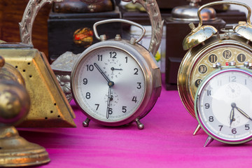 Vintage Clock at a flea market