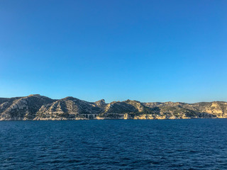 Fototapeta na wymiar Coastline Marseille