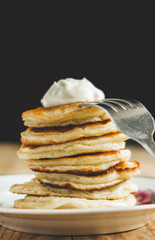 delicious homemade pancakes