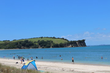 Beautiful calm beach