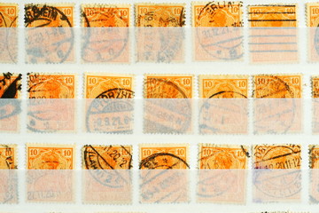 alte Briefmarken Germania