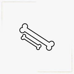 bone line icon