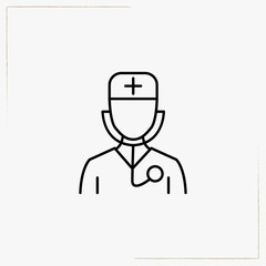 nurse line icon