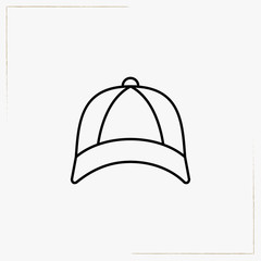 cap line icon